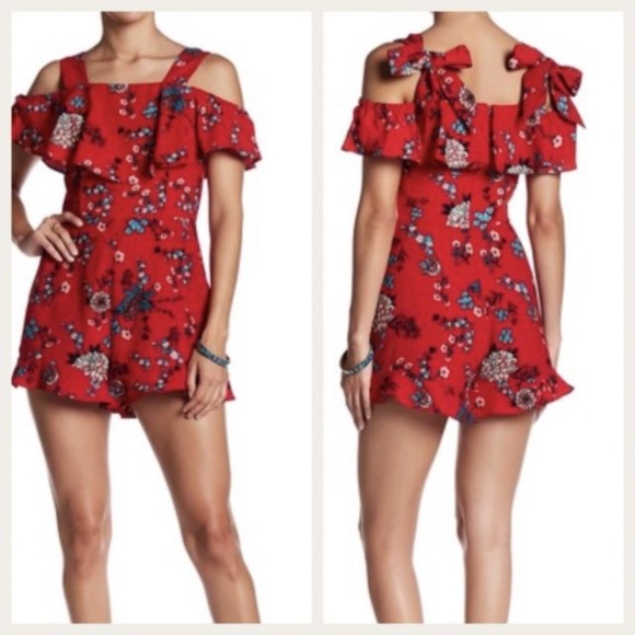 Lea & Viola Pants - Lea & Viola Floral Romper